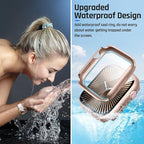 Goton Waterproof Case Compatible for Apple Watch Series 11/10 Screen Protector 46mm, Hard Bumper with Tempered Glass for iWatch 11 Cover 46 mm - Image 3