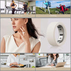 15 Pack Cover Compatible with Oura Ring Gen 4/4 Ceramic/Gen 3 Horizon/Gen 3 Heritage Case, Anti-Scratch Silicone Protector for Women Men Working Out Gym, Support Charging with Cover on - Image 6