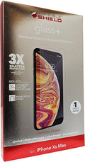 ZAGG Glass+ Screen Protector for iPhone Xs MAX – High-Definition Tempered Glass – InvisibleShield - Impact & Scratch Protect by ZAGG