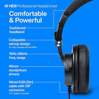 PreSonus HD9 Professional Monitoring Headphones — High-Power Handling, Closed-Back, Circumaural Acoustic Design Studio Recording Headphones for Professional Mixing and Monitoring - Image 6