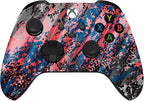 Custom Controllerzz Wireless Controller for Microsoft Xbox Series X/S & Xbox One - Custom Soft Touch Feel - Custom Series X/S Controller (X/S Glacier Burn) by CustomControllerzz