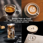 De'Longhi Dedica Maestro Plus Espresso Machine, Automatic Steam Wand, 3 Coffee Temp & Milk Foam Settings, 54oz Removable Tank, Easy-to-Clean Dishwasher-Safe Parts, Compact Stainless Steel Design - Image 4