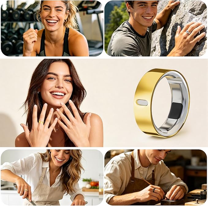 4 Pack Upgraded Ring Covers Compatible with Oura Ring Gen 4/Gen 3, TPU Anti-Scratch Protector Accessories for Oura Ring Cover Jacket for Women Men, Size 11 (Not for Oura Ring 4 Ceramic) - Image 8