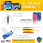[2 Pack] ArmorSuit MilitaryShield Screen Protector Designed for Samsung Galaxy A53 5G 6.5" (2022) Case Friendly HD Clear Film - Made in USA - Image 5