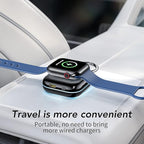 HUOTO Portable Charger for Apple Watch,Wireless Magnetic iWatch Charger 1200mAh Power Bank Travel Keychain Accessories Smart Chargers for Apple Watch Series 11/10/9/8/7/6/SE/5/4/3/2/1/UItra/UItra 2 - Image 7