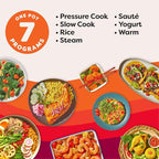 Instant Pot 4QT RIO Mini 7-in-1 Multi-Cooker, Pressure Cooker, Slow cook, Sauté, Steam, Rice Maker, Yogurt, & Warmer, Black, 4 Quarts - Image 4