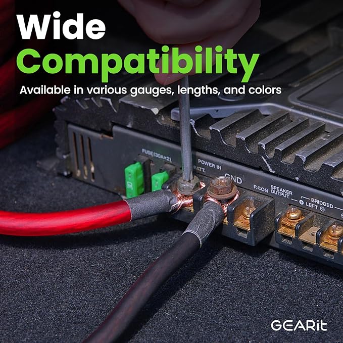 GEARit 8 Gauge Battery Cable, 10 Ft Red 8 AWG CCA Power/Ground Wire for Car Audio Amp, Automotive Battery, RV, Trailer and Inverter Wiring - Image 6