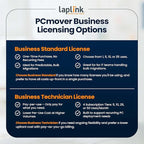 Laplink PCmover - Easy Migration of your Applications, Files and Settings from an Old PC to a New PC - Data Transfer Software with Optional Super Speed USB 3.0 Cable - Business Standard, 25 Licenses - Image 4