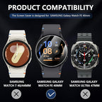 Suoman 4-Pack for Samsung Galaxy Watch FE 40mm Tempered Glass Screen Protector,[Anti-Scratch] 9H Hardness protective film ﻿ - Image 2