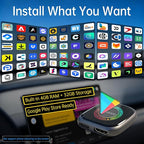 Magic Box 3.0 Max 2026 Upgrade - 32G Car Streaming Device with Netflix, YouTube, Disney+, Wireless Apple CarPlay & Android Auto Adapter, Support HDMI Output & USB Drive, for OEM Wired CarPlay Cars - Image 7