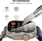 Suoman 2-Pack for Apple Watch Ultra 3/2/1 49mm Tempered Glass Screen Protector, 9H Hardness protective film - Auto-alignment Installation Kit - Image 4