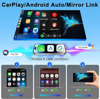 4G+64G Car Radio Stereo for Honda Odyssey 2005-2010: Upgrade Android 15 10.1“ 1280 * 720 Touchscreen Wireless CarPlay & Android Auto, Bluetooth 5.4, WiFi 6, GPS, FM, RDS, EQ, SWC, 1080P Backup Camera - Image 4