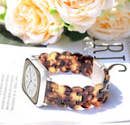 Lightweight Resin Band For Apple Watch Series 11 10 9 8 7 6 5 4 3 2 1 SE 3 2 Ultra 3 2, Fashion Adjustable Replacement Strap for iWatch Bands 38mm 40mm 41mm 42mm 44mm 45mm 46mm 49mm for Women Men - Image 5