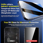 ImpactStrong Anti-Spy Privacy Screen Protector for iPhone 12 / iPhone 12 Pro (6.1-Inch), 9H Tempered Glass, Shatter-Resistant, Anti-Scratch, Easy Install Kit, Case Friendly, 2-Pack - Image 6