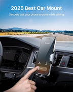 andobil 2026 Upgraded Car Phone Holder Mount, Military-Grade Phone Holders for Your Car Vent Ultra-Stable Metal Clip Universal 360° Cell Phone Car Mount for iPhone 17 Pro Max 16/15/14/13/12/ Samsung - Image 7