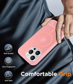 Temdan Magnetic Compatible with iPhone 15 Pro Max Case, [Built-in Invisible Kickstand][Compatible with MagSafe][Military Grade Shockproof] Slim Translucent Matte Phone Case for iPhone 15 Pro Max 6.7" - Image 7