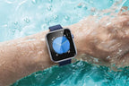 Misxi [2 Pack] Waterproof Case with Button for Apple Watch SE 2 (2024) SE Series 6 Series 5 Series 4 44mm, Anti-Fall PC Cover with Tempered Glass Screen Protector for iWatch, 1 Black + 1 Transparent - Image 9