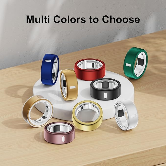 4 Pack Cover Compatible with Oura Ring Gen 4/Oura Ring Gen 3 Horizon/3 Heritage, Charging Derectly, Anti-Scratch TPU Protector for Women Men Working Out Gym-Size 7 - Image 7