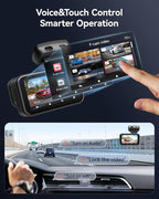 REDTIGER VC70 & 33FT WDR, 4K+2.5K Dash Cam Front and Rear, STARVIS 2 IMX678 x Noctura™ Sensor, Dual HDR Hyper Night Clarity, 5.8GHz WiFi 6, 30MB/S Fast Download - Image 6