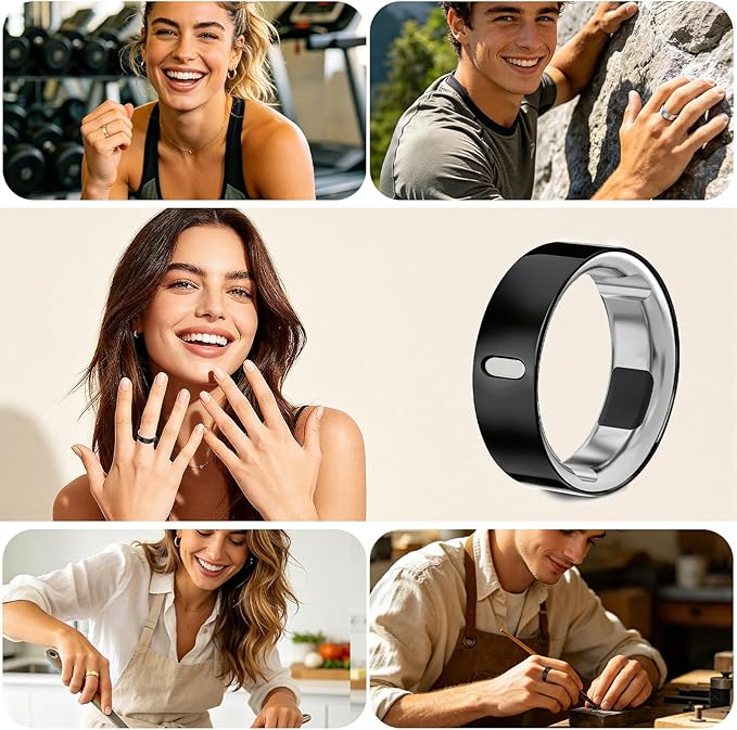 4 Pack Upgraded Ring Covers Compatible with Oura Ring Gen 4/Gen 3, TPU Anti-Scratch Protector Accessories for Oura Ring Cover Jacket for Women Men, Size 9 (Not for Oura Ring 4 Ceramic) - Image 8