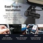 Thinkware F70 PRO Dash Cam 1080P FHD, Wi-Fi Car Camera, 140° Wide Angle, Super Night Vision, Smart Parking Mode, G-Sensor, Includes 32GB SD Card - Image 4