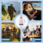 Portable Charger for Apple Watch, 2500mAh & Digital Display – Magnetic Fast Charging iWatch Charger for Travel – for Apple Watch Series 1-11/SE1-3/Ultra 1-3 (Pink, 2.5, Watts) - Image 6