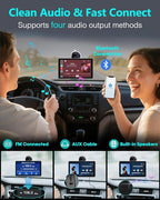 Thybro Portable Apple Carplay with Backup Camera: Plug-Play 15-Mins DIY Installation Carplay Screen - Compatible with 99% of Older Cars Upgraded - Wireless Seamless Connection for Apple/Android Auto - Image 7