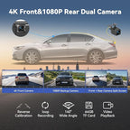 Carplay Screen for Car 11.5" Largest HD Screen for Carplay & Android Auto Car Stereo with 4K Dash Cam 1080P Backup Camera, GPS Navigation/Bluetooth/Mirror Link/Voice Control/AUX/FM/Siri - Image 6