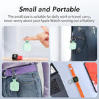 HUOTO for Portable Apple Watch Charger, Mini Purse Keychain 1200mAh iWatch Charger Power Bank Wireless Battery Pack Travel Smart Watch Chargers for Apple Watch Series 11 10 9 8 7 6 5 4 3 2 SE Ultra 2 - Image 7