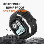 amBand E1 Sport Case Band for Apple Watch Ultra 3/2/1 & SE 3/2/1 & Series 11 10 9 8 7 6 5 4 3 49mm 46mm 45mm 44mm 42mm 41mm 40mm 38mm, Shockproof & Scratch Resistant Rugged Bumper for Men Women - Image 7