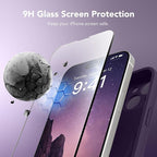Magnetic for iPhone 13 Case, Compatible with MagSafe, [Full Camera Protection][Screen Protector] Silicone Shockproof Protective Phone Case for iPhone 13 6.1", Deep Purple - Image 4