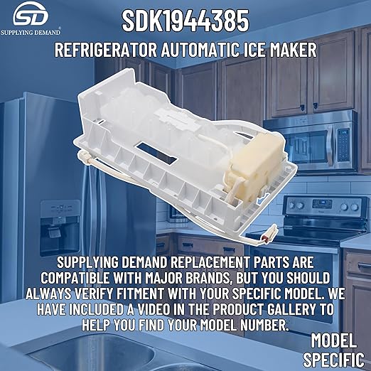 Supplying Demand K1944385 B01521291 Refrigerator Automatic Ice Maker Replacement - Image 6