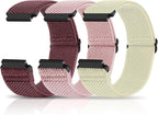 Compatible with 16mm 18mm 19mm 20mm 22mm 24mm Watch Bands Quick Release Replacement Wristband,Adjustable Stretchy Nylon Solo Loop Straps Fabric Braided Sport Elastic Bands for Men Women by Fashionstrapsforchoose