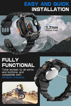 SUPCASE for Apple Watch Ultra 3/2/1 49mm Case with Band (Unicorn Beetle Ore), [Anti-Scratch] [Military-Grade Protection] Rugged Sport Men Bumper Case with Adjustable Strap Band, Black - Image 5