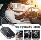 Alxum Wireless AA Adapter - Convert Wired to Wireless for Android Auto, Dual Connection Design, Online Upgrade Only, Supports AA 12+ - Image 4