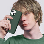 GolbinBox Magnetic for iPhone 15 Case, Compatible with MagSafe, [Soft Anti-Scratch Microfiber Lining], Slim Liquid Silicone Shockproof Protective Phone Case for iPhone 15 6.1 inch, Dark Green - Image 8