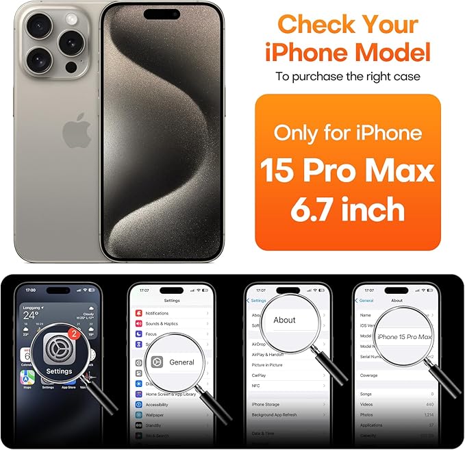 ImpactStrong Magnetic Guard Designed for iPhone 15 Pro Max Case [Camera Protection] [Military Grade Drop Tested] [Compatible with MagSafe] Slim Translucent Matte Phone Case (6.7") - Dark Green - Image 2