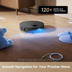 DREAME L40s Ultra AE Robot Vacuum and Mop Combo, 19,000Pa Suction, Self Emptying Dust Box, Flexible Mop & 167℉ Self Cleaning Washboard, Diverse Brush Selection, All-in-One Station, Auto Refill - Image 7