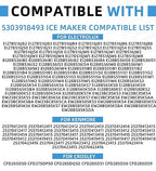 5303918493 Refrigerator Ice Maker Compatible with Frigidaire Electrolux Kenmore Crosley Replaces 241798219 1794546 AP4587866 PS3409466 EAP3409466 - Image 7