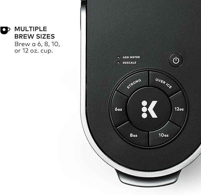 Keurig K-Supreme Single Serve K-Cup Pod Coffee Maker, MultiStream Technology, 4 Brew Sizes, 66oz Dual-Position Removable Reservoir, Black - Image 6