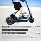Segway Ninebot E2 Plus II/E2 Pro/E3 Pro Electric Scooter, 15.5–20 MPH, Long Range, Dual Elastomer Suspension (E3 Pro only), Foldable Adult Scooter, UL 2272 & 2271 Certified - Image 4