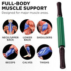 THERABAND Roller Massager +, Muscle Roller Stick for Self-Myofascial Release, Deep Tissue Massage Rolling Pin, Trigger Point Release, Muscle Soreness, Best Gifts for Runners, Athletes, Crossfit - Image 8