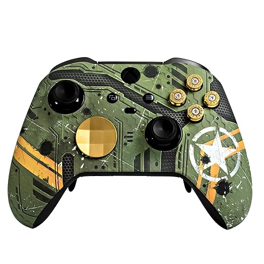 Crazy Controllerz Customz Series Custom Wireless Controller for Xbox One Series X S PC Elite Series 2 - Lonestar by CrazyControllerz