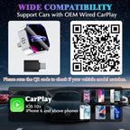 2026 Wireless CarPlay Adapter Upgrade Wired CarPlay to Wireless, Mini USB Design for Cars with Built-in Wired Apple CarPlay Plug and Play Easy Use Fast Stable Connection Car Play for iPhone - Image 3
