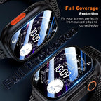 LK 3 Pack for Apple Watch Ultra 3 Screen Protector 49mm [Zero-Fault] HD Top 9H Tempered Glass Apple Watch Ultra / Ultra 2 Screen Protector 49mm with Auto-alignment Installation Frame, Anti-Scratchch - Image 5