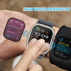 6 Pack Compatible for Apple Watch Ultra 2/Apple Watch Ultra Screen Protector 49mm Clear, Self-Healing HD Soft Film with Touch Sensitive [Not Glass] for iWatch Ultra 49mm Screen Protector - Image 6