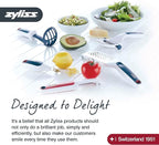 Zyliss Handheld Electric Milk Frother Wand - Versatile Drink Mixer - Frother for Coffee, Cappuccinos, Lattes or Shakes for Perfect Foam, Hot or Cold - Red - Image 8