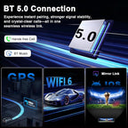8Core 4G+64G Car Radio for Ford F150 2009-2014: Upgrade Android 15 9" Touchscreen Stereo Head Unit CarPlay Android Auto, BT, WiFi 6, GPS, FM, RDS, 36EQ, SWC, 1080P Backup Camera (Fit Manual AC) - Image 5