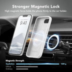 Magnetic for iPhone 17e/iPhone 16e Case, Compatible with MagSafe, [Soft Anti-Scratch Microfiber Lining] Slim Silicone Shockproof Protective Phone Case for iPhone 17e/16e 6.1", White - Image 3