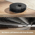 DREAME L40s Ultra AE Robot Vacuum and Mop Combo, 19,000Pa Suction, Self Emptying Dust Box, Flexible Mop & 167℉ Self Cleaning Washboard, Diverse Brush Selection, All-in-One Station, Auto Refill - Image 3